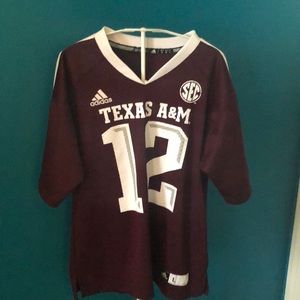 Texas a&m football jersey shirt